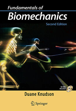 Couverture cartonnée Fundamentals of Biomechanics de Duane Knudson