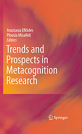 E-Book (pdf) Trends and Prospects in Metacognition Research von Anastasia Efklides, Plousia Misailidi