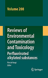 eBook (pdf) Reviews of Environmental Contamination and Toxicology Volume 208 de Pim de Voogt