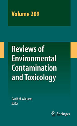 Livre Relié Reviews of Environmental Contamination and Toxicology, Volume 209 de 