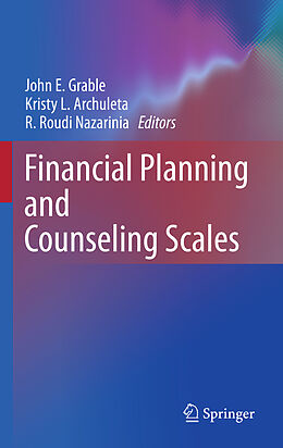 Livre Relié Financial Planning and Counseling Scales de 