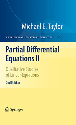 eBook (pdf) Partial Differential Equations II de Michael E. Taylor