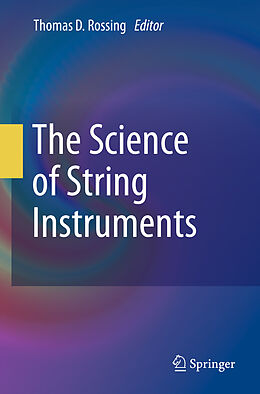 Livre Relié The Science of String Instruments de 