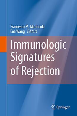 Livre Relié Immunologic Signatures of Rejection de 