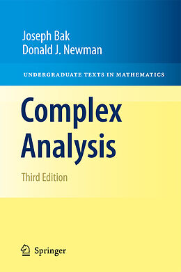 eBook (pdf) Complex Analysis de Joseph Bak, Donald J. Newman
