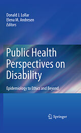 eBook (pdf) Public Health Perspectives on Disability de Donald J. Lollar, Elena M. Andresen