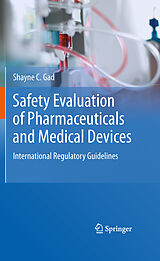 E-Book (pdf) Safety Evaluation of Pharmaceuticals and Medical Devices von Shayne C. Gad