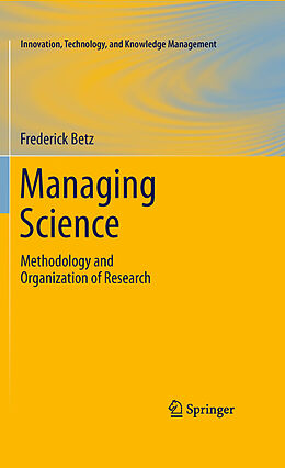 E-Book (pdf) Managing Science von Frederick Betz