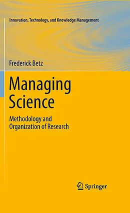 E-Book (pdf) Managing Science von Frederick Betz