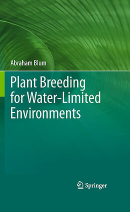 eBook (pdf) Plant Breeding for Water-Limited Environments de Abraham Blum