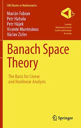 E-Book (pdf) Banach Space Theory von Marián Fabian, Petr Habala, Petr Hájek