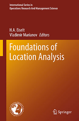 Livre Relié Foundations of Location Analysis de 