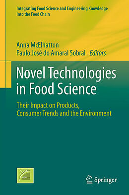 Fester Einband Novel Technologies in Food Science von 