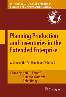 Livre Relié Planning Production and Inventories in the Extended Enterprise. Vol.2 de 