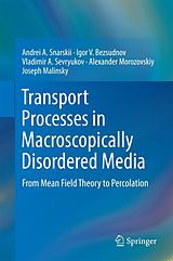 eBook (pdf) Transport Processes in Macroscopically Disordered Media de Andrei A. Snarskii, Igor V. Bezsudnov, Vladimir A. Sevryukov