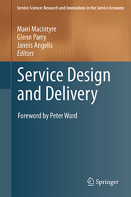 Livre Relié Service Design and Delivery de 