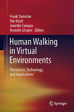 Livre Relié Human Walking in Virtual Environments de 