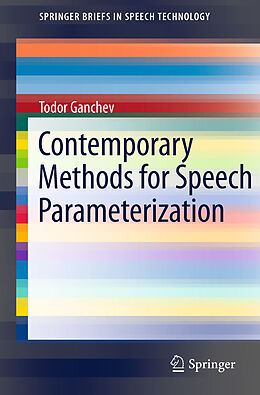 E-Book (pdf) Contemporary Methods for Speech Parameterization von Todor Ganchev