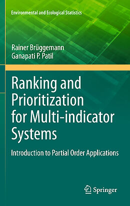 Livre Relié Ranking and Prioritization for Multi-indicator Systems de Ganapati P. Patil, Rainer Brüggemann