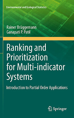 eBook (pdf) Ranking and Prioritization for Multi-indicator Systems de Rainer Brüggemann, Ganapati P. Patil