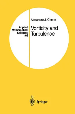 E-Book (pdf) Vorticity and Turbulence von Alexandre J. Chorin