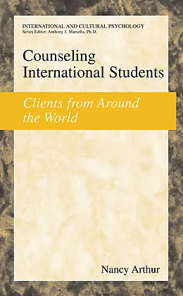 E-Book (pdf) Counseling International Students von Nancy Marie Arthur