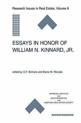 eBook (pdf) Essays in Honor of William N. Kinnard, Jr. de 