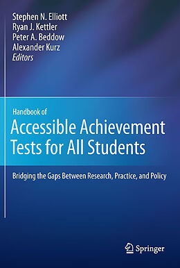 eBook (pdf) Handbook of Accessible Achievement Tests for All Students de 