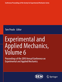 Livre Relié Experimental and Applied Mechanics, Volume 6 de 