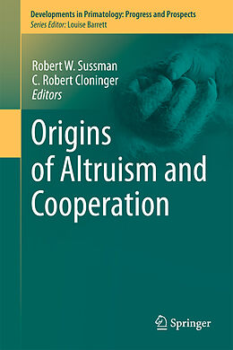 Livre Relié Origins of Altruism and Cooperation de 