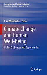 eBook (pdf) Climate Change and Human Well-Being de Inka Weissbecker