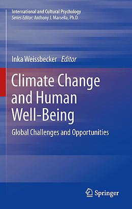 eBook (pdf) Climate Change and Human Well-Being de Inka Weissbecker