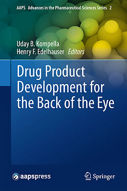 Fester Einband Drug Product Development for the Back of the Eye von 