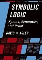 E-Book (pdf) Symbolic Logic von David Agler