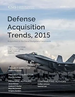 E-Book (epub) Defense Acquisition Trends, 2015 von Jesse Ellman, Andrew P. Hunter, Rhys Mccormick