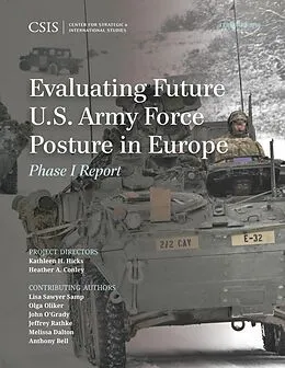 E-Book (epub) Evaluating Future U.S. Army Force Posture in Europe von Kathleen H. Hicks, Heather A. Conley