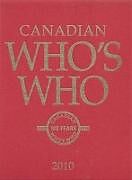 Livre Relié Canadian Who's Who 2010 de University of Toronto Press