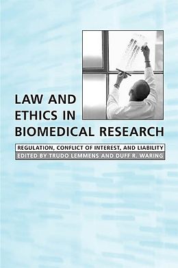 eBook (pdf) Law and Ethics in Biomedical Research de 