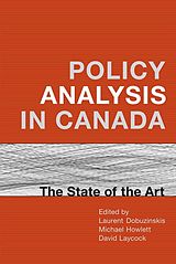 eBook (pdf) Policy Analysis in Canada de 