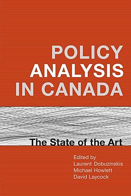 eBook (pdf) Policy Analysis in Canada de 