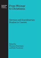 eBook (pdf) From Weimar to Christiania de Florence Feiereisen, Kyle Frackman