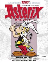 Couverture cartonnée Asterix Omnibus 1 de Rene Goscinny