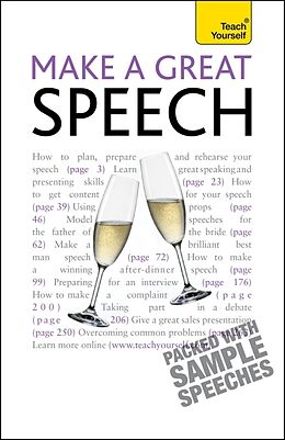 Kartonierter Einband Make a Great Speech: Teach Yourself von Jackie Arnold