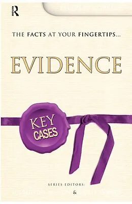 E-Book (pdf) Key Cases: Evidence von Beverley Hopkins, Emma Washbourne