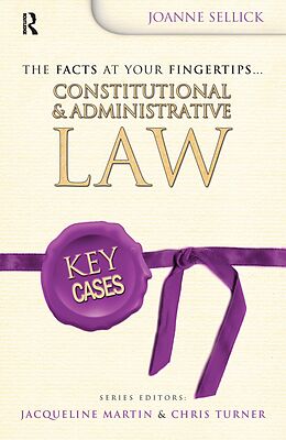 eBook (pdf) Key Cases: Constitutional and Administrative Law de Joanne Coles