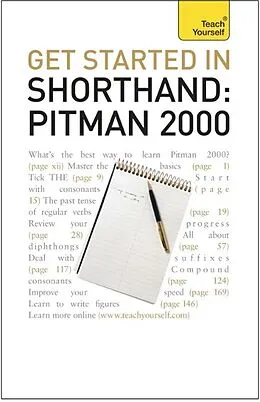 E-Book (epub) Get Started in Shorthand Pitman 2000: Teach Yourself von Pitman Publishing
