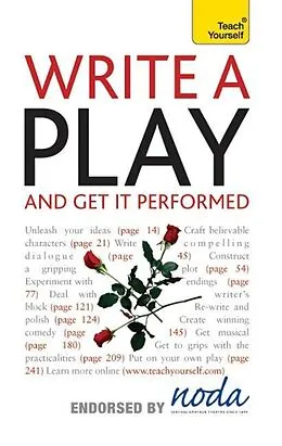 E-Book (epub) Write A Play And Get It Performed: Teach Yourself von Lesley Bown, Ann Gawthorpe