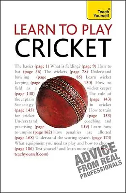 E-Book (epub) Learn to Play Cricket: Teach Yourself von Mark Butcher, Paul Abraham