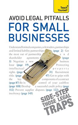 eBook (epub) Avoid Legal Pitfalls for Small Businesses: Teach Yourself de Bevans Solicitors