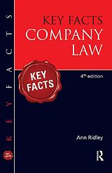 eBook (pdf) Key Facts Company Law de Ann Ridley